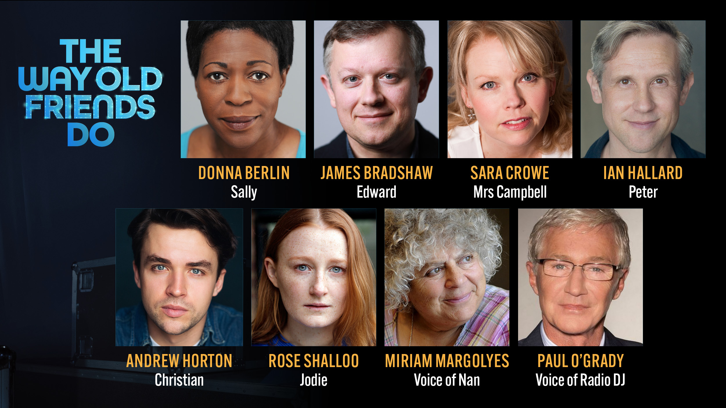 The Way Old Friends Do Cast Announced Birmingham Rep